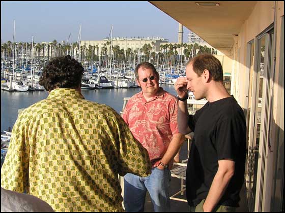 Group on Waterside Deck