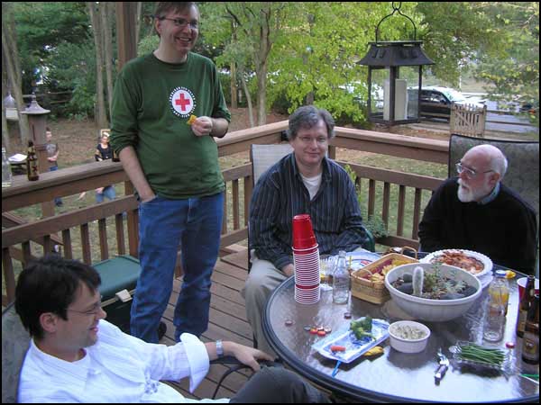 Group on Bob's Deck